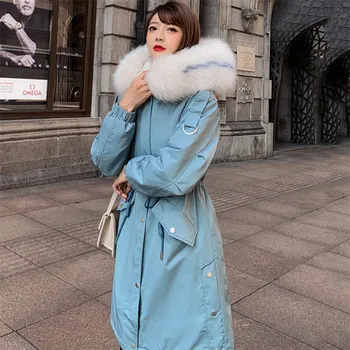 Parkas Women Medium Long Thick Warm Cotton Jacket 2019 Winter New Plus Velvet Jacket Coat Hooded With Fur Collar Overcoat WIN955
Parkas Women Medium Long Thick Warm Cotton Jacket 2019 Winter New Plus Velvet Jacket Coat Hooded With Fur Collar Overcoat WIN955