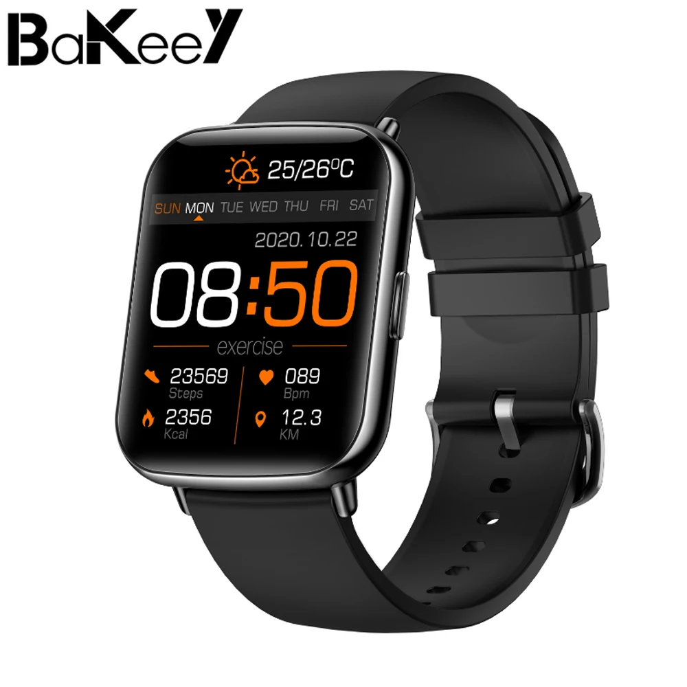 [Большой экран 1 7 дюйма] Смарт-часы Bakeey X27 с прогнозом погоды 24 спортивных режима
