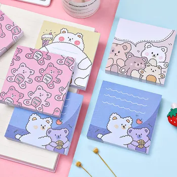 Kawaii Cartoon Self-adhesive Notes Memo Pad Cute Loose Leaf Sticky Notes Student Notepad Office School Stationery Supplies 02212
Kawaii Cartoon Self-adhesive Notes Memo Pad Cute Loose Leaf Sticky Notes Student Notepad Office School Stationery Supplies 02212