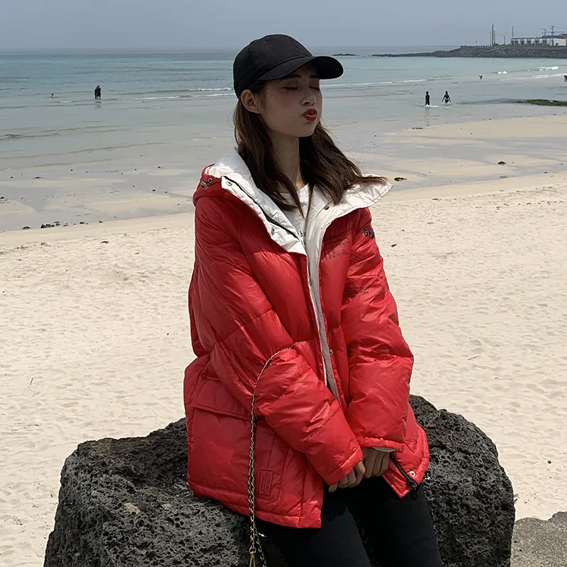 Main Push by Nalini 2019 Autumn And Winter New Style Fashion down Jacket Large Pocket Loose-Fit Korean-style White Duck down Sho
Main Push by Nalini 2019 Autumn And Winter New Style Fashion down Jacket Large Pocket Loose-Fit Korean-style White Duck down Sho