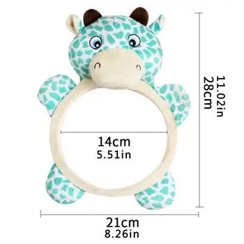 Giraffe Baby Car Reverse Safety Seat Adjustable Rearview Mirror Car Back Seat Safety Mirror For Toddler Children 
Giraffe Baby Car Reverse Safety Seat Adjustable Rearview Mirror Car Back Seat Safety Mirror For Toddler Children