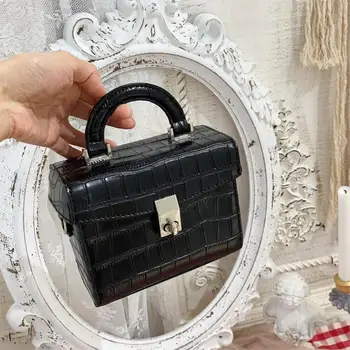 INS Fashion Alligator Top-handle Handbag Designer Women Crossbody Bag Mini Shoulder Messenger Bags For Women Bolsa Feminina
INS Fashion Alligator Top-handle Handbag Designer Women Crossbody Bag Mini Shoulder Messenger Bags For Women Bolsa Feminina