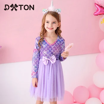 DXTON 2020 Christmas Girls Dresses Long Sleeve Kids Dress For Girls Party Girls Costume Dress With Bow Winter Children Clothing
DXTON 2020 Christmas Girls Dresses Long Sleeve Kids Dress For Girls Party Girls Costume Dress With Bow Winter Children Clothing