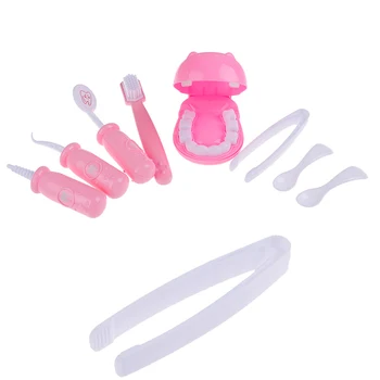 9PCS/Set Pretend Play Dentist Check Teeth Model Medical Kit Role Play Learing Toys 
9PCS/Set Pretend Play Dentist Check Teeth Model Medical Kit Role Play Learing Toys