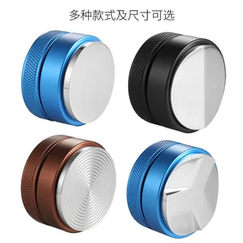 51/58mm 304 Stainless Steel Coffee Espresso Tamper Macaron Convex Angled Slopes Base Distribution Tools
51/58mm 304 Stainless Steel Coffee Espresso Tamper Macaron Convex Angled Slopes Base Distribution Tools