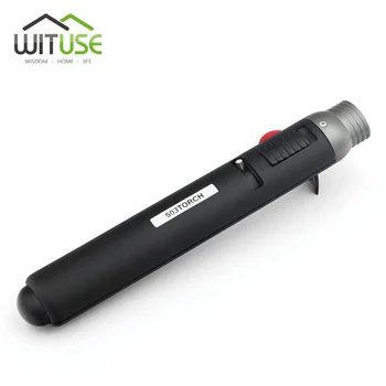 Kitchen Torch Jet Lighter Flame Pencil Butane Gas Flint Lighter Refillable Fuel Welding Gasoline Pen Lighter Windproof Outdoor
Kitchen Torch Jet Lighter Flame Pencil Butane Gas Flint Lighter Refillable Fuel Welding Gasoline Pen Lighter Windproof Outdoor