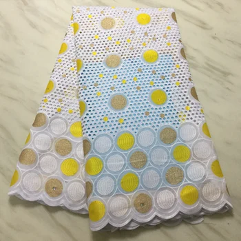 New Arrivals Swiss Voile Lace In Switzerland High Quality African Dry Lace Fabric 100% Punch Holes Cotton Lace For Party Sew 
New Arrivals Swiss Voile Lace In Switzerland High Quality African Dry Lace Fabric 100% Punch Holes Cotton Lace For Party Sew