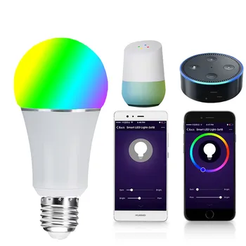 LED Smart bulb E27 E26 B22 WiFi Smart LED Light Bulb App Operate Assistant Voice Control DimmableSmart Lamp Night Light
LED Smart bulb E27 E26 B22 WiFi Smart LED Light Bulb App Operate Assistant Voice Control DimmableSmart Lamp Night Light