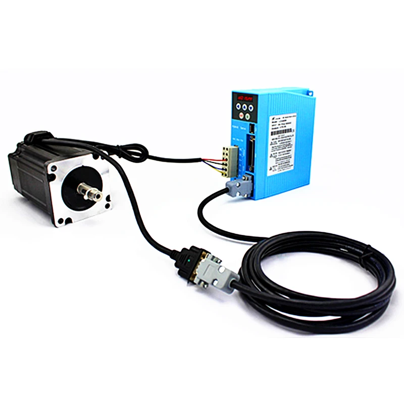Stepper motor driver kit with encoder 2 phase 3-12NM NEMA34 cnc closed loop servo LCDA808H+86mm motor with 3m cable for DIY cnc
Stepper motor driver kit with encoder 2 phase 3-12NM NEMA34 cnc closed loop servo LCDA808H+86mm motor with 3m cable for DIY cnc