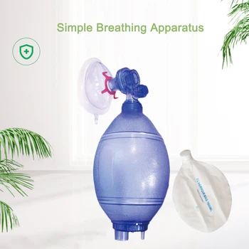 Simple Breathing Apparatus Disposable Respirator Manual Resuscitator Oxygen Tubing Resuscitation Airbags Emergency For Adult
Simple Breathing Apparatus Disposable Respirator Manual Resuscitator Oxygen Tubing Resuscitation Airbags Emergency For Adult