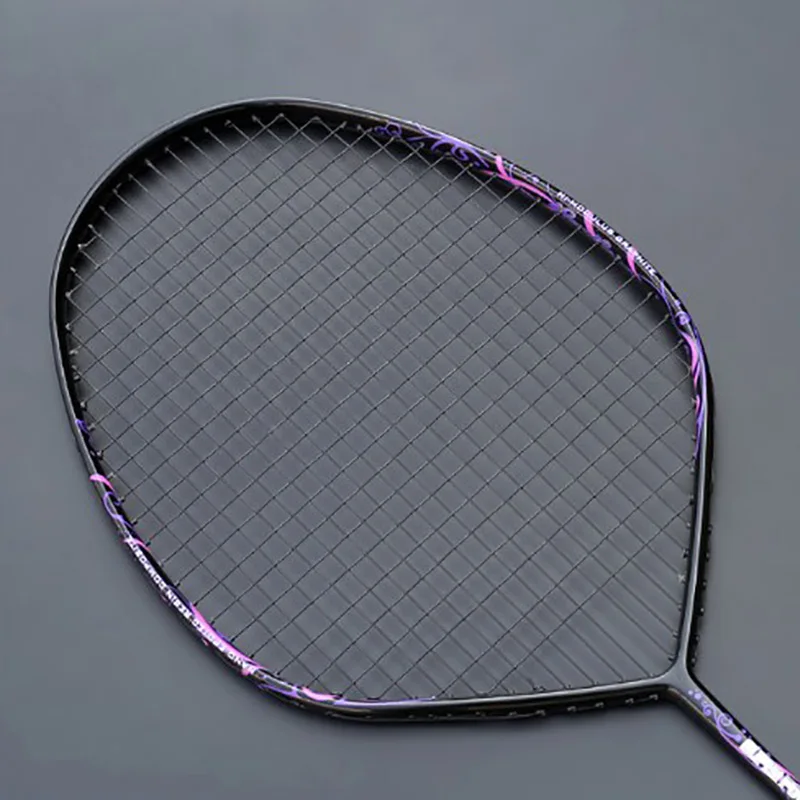 4U V-Shape Badminton Racket Professional Full Carbon Fiber 22-30lbs G5 Racket Offensive type Single Racquet With String
4U V-Shape Badminton Racket Professional Full Carbon Fiber 22-30lbs G5 Racket Offensive type Single Racquet With String