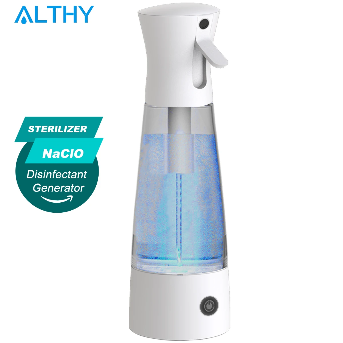 ALTHY Electrolyzed Water Disinfectant Generator Sodium Hypochlorite NaClO Disinfection Machine Spray Hypochlorous Sterilizer
ALTHY Electrolyzed Water Disinfectant Generator Sodium Hypochlorite NaClO Disinfection Machine Spray Hypochlorous Sterilizer