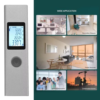 Ruler Rangefinder Pen Distance Meter Digital Display Handheld Portable 40m Electronic Tape Data Recording Measure Device
Ruler Rangefinder Pen Distance Meter Digital Display Handheld Portable 40m Electronic Tape Data Recording Measure Device