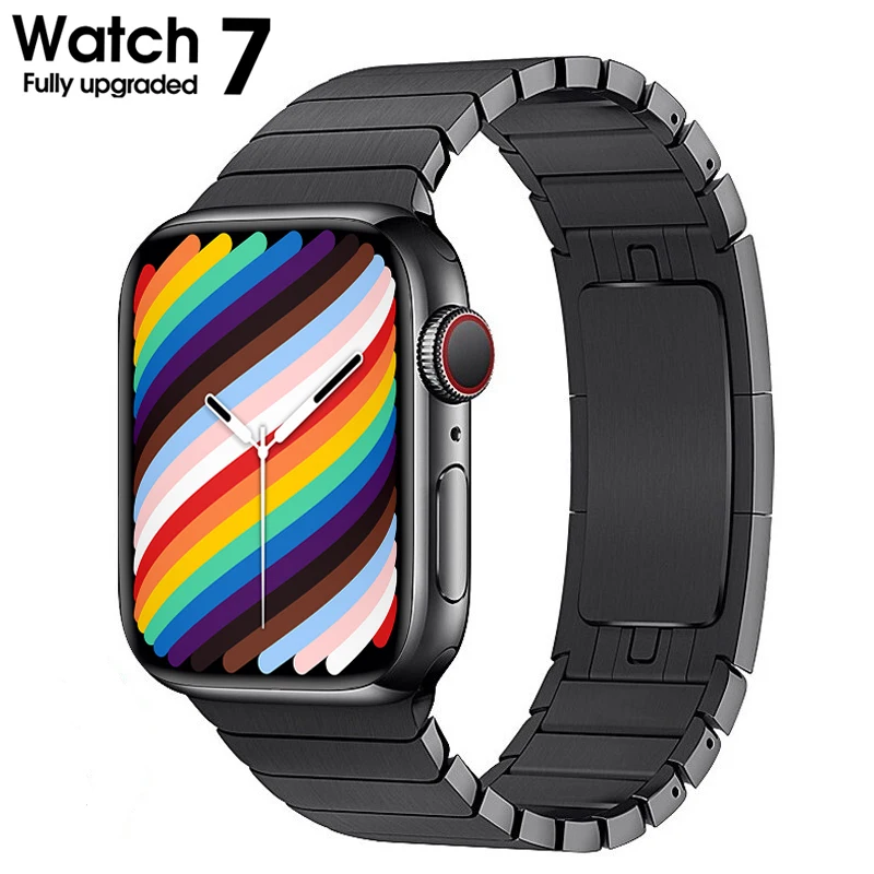 Смарт-часы для Apple Watch W27 Pro NFC Беспроводная зарядка ответ на вызов водозащита IP68
