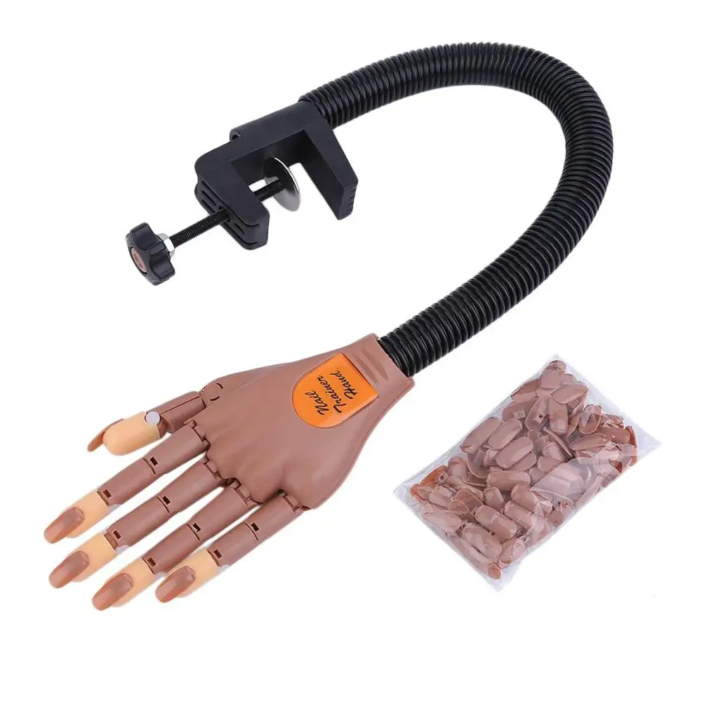 Flexible Manicure DIY Nail Art Tool Professional Practice Hand Model Nail Art Trainer Personal Salon Training Tool
Flexible Manicure DIY Nail Art Tool Professional Practice Hand Model Nail Art Trainer Personal Salon Training Tool