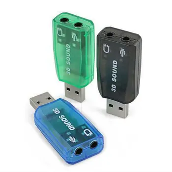 5.1 Channel USB External Audio Sound Card Mic Record Speaker Headphone AdapterComputer Accessory NC99
5.1 Channel USB External Audio Sound Card Mic Record Speaker Headphone AdapterComputer Accessory NC99