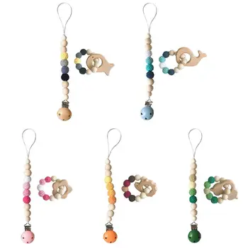 2 Pcs/set New Baby Molar Toy Set Newborn Pacifier Chain Cartoon Animal Wool Beads Wood Bracelet Tooth Ring
2 Pcs/set New Baby Molar Toy Set Newborn Pacifier Chain Cartoon Animal Wool Beads Wood Bracelet Tooth Ring