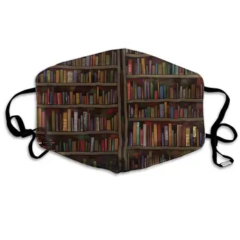 NiYoung Unisex Breathable Vintage Library Bookshelf Bookcase Mouth Mask, Adjustable Earloop Anti Dust Pollution Face Mask for
NiYoung Unisex Breathable Vintage Library Bookshelf Bookcase Mouth Mask, Adjustable Earloop Anti Dust Pollution Face Mask for