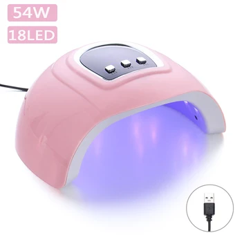 54W Nail Dryer UV LED Lamp For Gel Varnish Nails Gel Polishing 30S/60S/90S Timing Lamp Nail Dryer For Drying Nail Art Tool 
54W Nail Dryer UV LED Lamp For Gel Varnish Nails Gel Polishing 30S/60S/90S Timing Lamp Nail Dryer For Drying Nail Art Tool