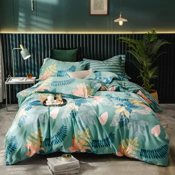 Winter Thickened Warm Cotton Fabric Bedding Set Flower Printed Duver Cover Pillowcase Super Soft Bed Sheet King Queen Size
Winter Thickened Warm Cotton Fabric Bedding Set Flower Printed Duver Cover Pillowcase Super Soft Bed Sheet King Queen Size