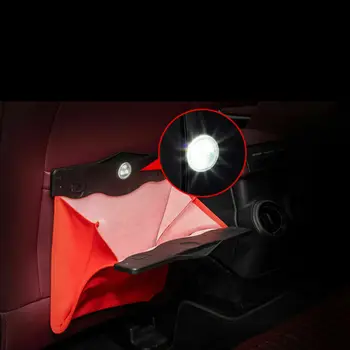Multi-function LED Light Car Chair Back Hanging Folding Storage Bag Garbage Bags 
Multi-function LED Light Car Chair Back Hanging Folding Storage Bag Garbage Bags