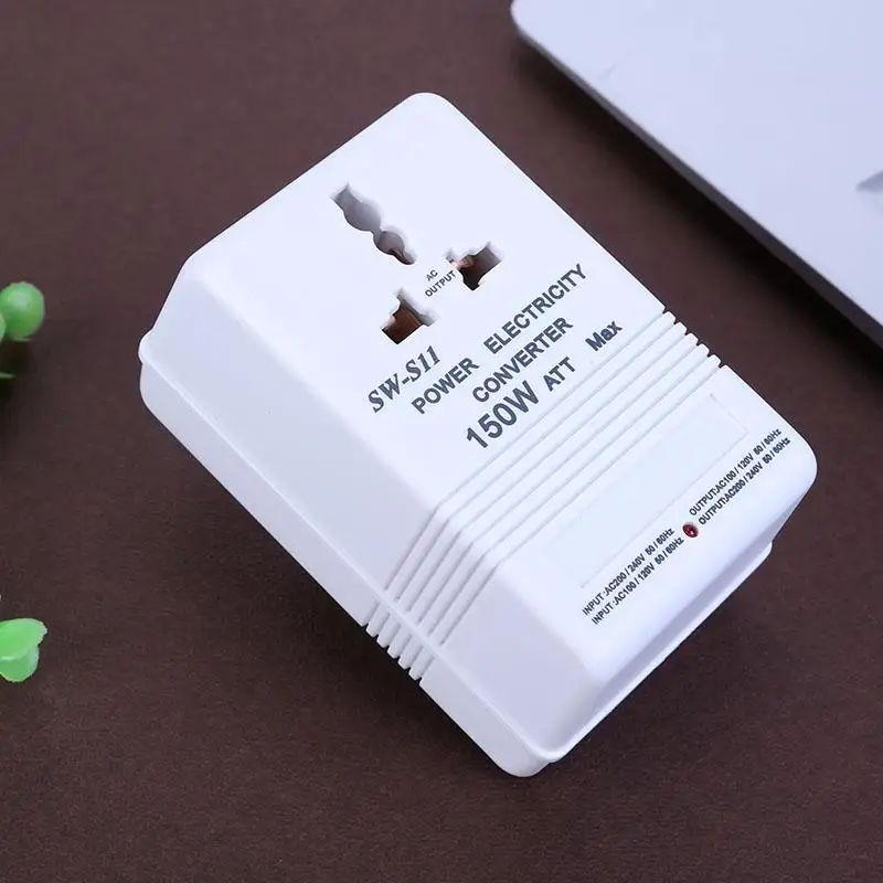 150W 110V to 220V Step-Up Down Voltage Converter Transformer Travel Dual Channel Power Converter Electrical Equipment
150W 110V to 220V Step-Up Down Voltage Converter Transformer Travel Dual Channel Power Converter Electrical Equipment