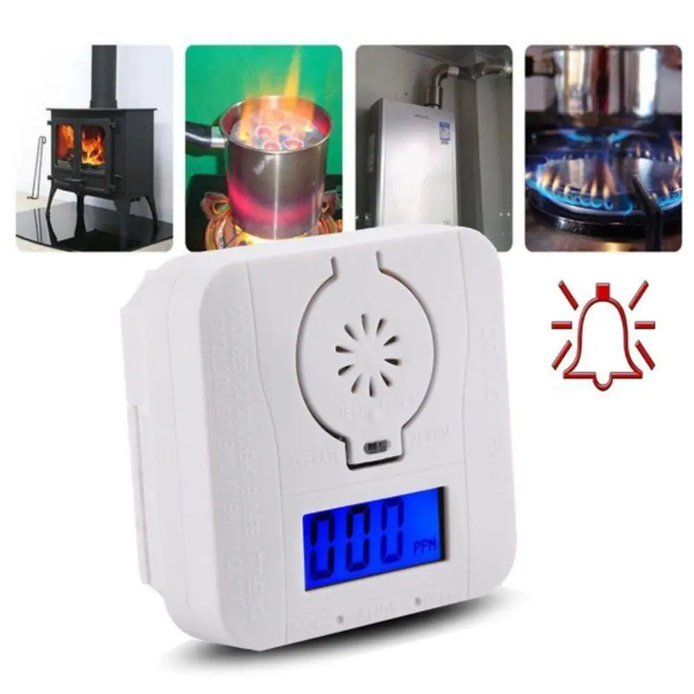 CO Gas Detector LCD Carbon Monoxide Detector Independent CO Sensor Detector For Home Security
CO Gas Detector LCD Carbon Monoxide Detector Independent CO Sensor Detector For Home Security