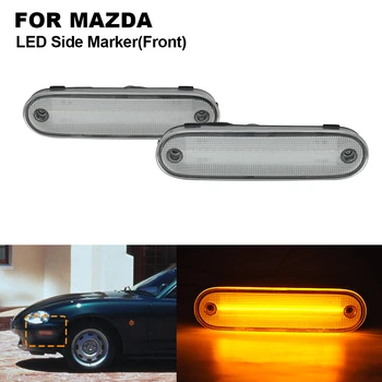 2PCS Clear LED Front Side Marker Light Lamp For MAZD Miata MX-5 1990 1991 1992 1993 1994 1995 1996 1997 1998 1999 2001 2002-2005
2PCS Clear LED Front Side Marker Light Lamp For MAZD Miata MX-5 1990 1991 1992 1993 1994 1995 1996 1997 1998 1999 2001 2002-2005