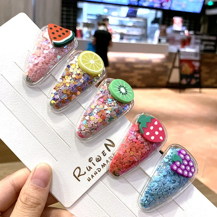 LOOZYKIT New Color Quicksand Transparent Children's Hair Clips PVC Side Clip Baby Girl Side Clip Children's Headdress
LOOZYKIT New Color Quicksand Transparent Children's Hair Clips PVC Side Clip Baby Girl Side Clip Children's Headdress