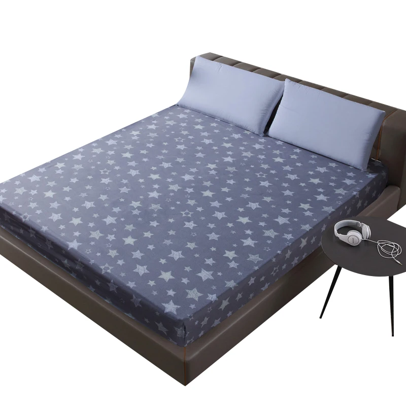 Breathable Waterproof Printing Bed Mattress Cover Waterproof Mattress Protector Pad Fitted Sheet Separated Linens with Elastic
Breathable Waterproof Printing Bed Mattress Cover Waterproof Mattress Protector Pad Fitted Sheet Separated Linens with Elastic