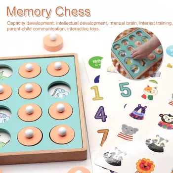 Candy wood Kids Wooden Memory Match Chess Game Children Early Educational 3D Puzzles Family Party Casual Game Puzzles 
Candy wood Kids Wooden Memory Match Chess Game Children Early Educational 3D Puzzles Family Party Casual Game Puzzles