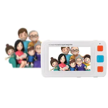 4.3 Inch Digital Magnifier 4-32X LCD Display 17 Colors Low Vision Reading Aid 
4.3 Inch Digital Magnifier 4-32X LCD Display 17 Colors Low Vision Reading Aid