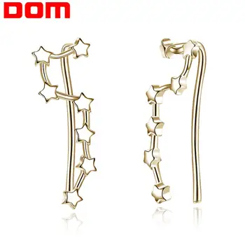 DOM Authentic 925 Sterling Silver Vintage Geometric Star Cuff Earrings for Women Sterling Silver Earrings Jewelry PTEE012
DOM Authentic 925 Sterling Silver Vintage Geometric Star Cuff Earrings for Women Sterling Silver Earrings Jewelry PTEE012