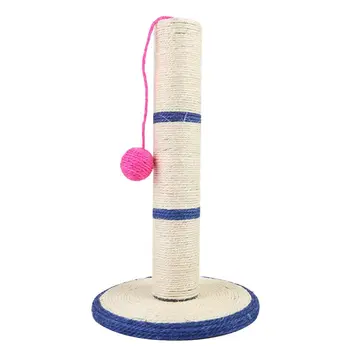 Removable Cat Climbing Scratching Post with Hemp Rope Ball for Indoor Cats Toy 95AA
Removable Cat Climbing Scratching Post with Hemp Rope Ball for Indoor Cats Toy 95AA