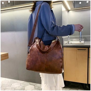 Jiessie&Angela Vintage Shoulder Bag Women Handbags High Quality Messenger Bag Lady Leather Large Capacity Tote Bags For Shopping
Jiessie&Angela Vintage Shoulder Bag Women Handbags High Quality Messenger Bag Lady Leather Large Capacity Tote Bags For Shopping