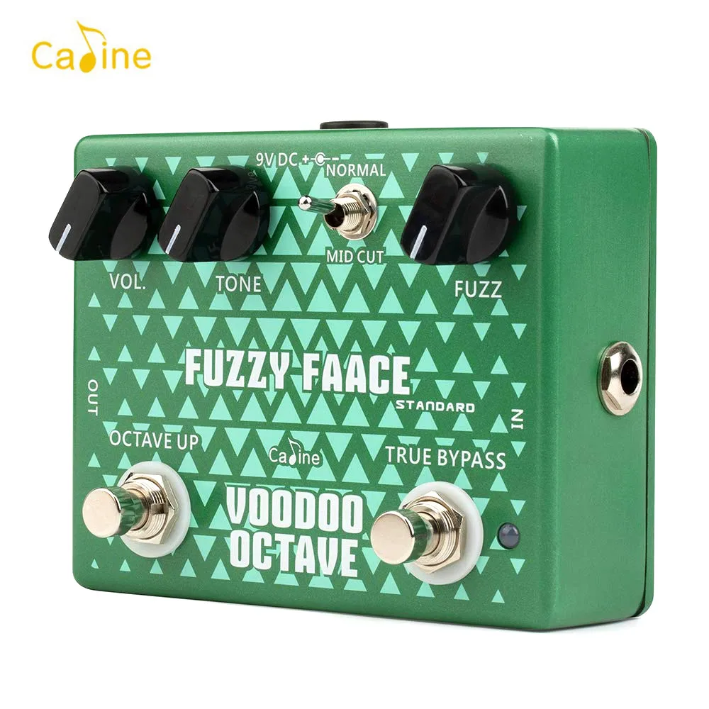 Caline CP-53 Octave Fuzz Guitar Effect Pedal Electric Fuzz Guitar Pedal Aluminum Alloy Housing True Bypass
Caline CP-53 Octave Fuzz Guitar Effect Pedal Electric Fuzz Guitar Pedal Aluminum Alloy Housing True Bypass
