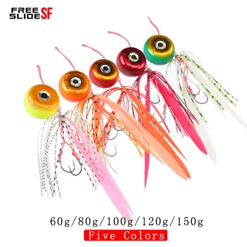 2019 MADMOUSE 60g80g100g120g150g Tai Kabura Slider Jig Sinker Lead Jigging Lures Tai Rubbers Red Snapper sea Fishing Baits Boat
2019 MADMOUSE 60g80g100g120g150g Tai Kabura Slider Jig Sinker Lead Jigging Lures Tai Rubbers Red Snapper sea Fishing Baits Boat