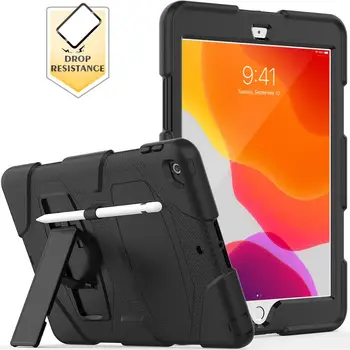 For iPad 7th 8th generation 2019 2020 Case Silicone Shockproof with Built-in Kickstand for ipad cases 10.2 inch Protective Cover
For iPad 7th 8th generation 2019 2020 Case Silicone Shockproof with Built-in Kickstand for ipad cases 10.2 inch Protective Cover