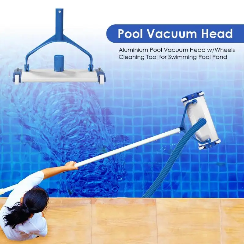 Swimming Pool Vacuum Head Pool Brush Cleaner Pond Pool Spa Surface Cleaning Tool The Handle Can Rotate 180 Degrees Flexibly
Swimming Pool Vacuum Head Pool Brush Cleaner Pond Pool Spa Surface Cleaning Tool The Handle Can Rotate 180 Degrees Flexibly