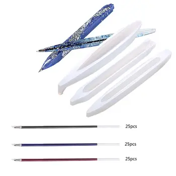 Handmade Ballpoint Pen UV Resin Epoxy Resin Casting Mold Penholder Silicone Mold DIY Art Craft
Handmade Ballpoint Pen UV Resin Epoxy Resin Casting Mold Penholder Silicone Mold DIY Art Craft
