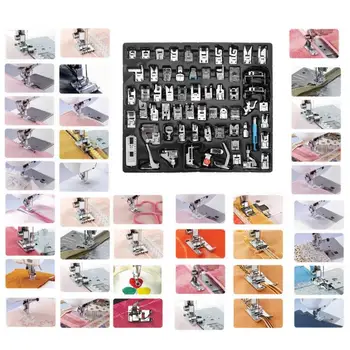 32/45/62pcs Multi-functional Domestic Sewing Machine Presser Feet Set Accessories With Box Tools Accessory Sewing Tool
32/45/62pcs Multi-functional Domestic Sewing Machine Presser Feet Set Accessories With Box Tools Accessory Sewing Tool