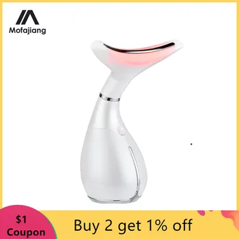 LED Photon Face Massager Anti Wrinkle Vibration Anti Aging Neck Facial Skin Tightening Lifting Device Reduce Double Chin
LED Photon Face Massager Anti Wrinkle Vibration Anti Aging Neck Facial Skin Tightening Lifting Device Reduce Double Chin