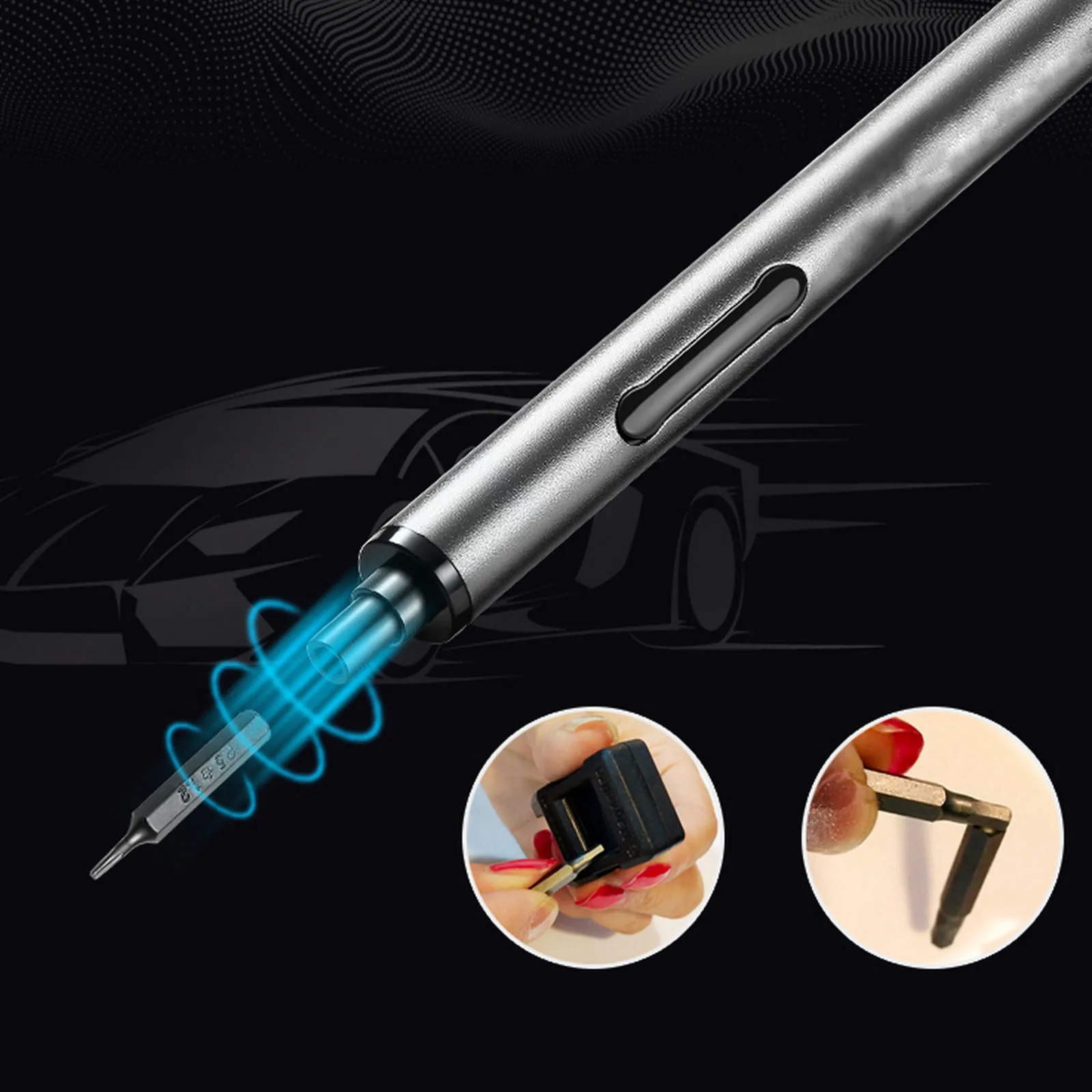 New 20 In 1 Precision Electric Screwdriver Set for Phone Laptop Magnetic Multifunctional Screwdriver 3 LED Light Lithium Battery
New 20 In 1 Precision Electric Screwdriver Set for Phone Laptop Magnetic Multifunctional Screwdriver 3 LED Light Lithium Battery
