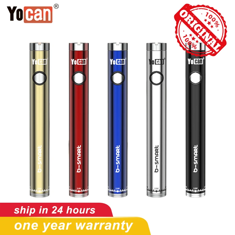 Original YOCAN B Smart Electronic Cigarettes Mods 320mAh Preheat Battery for 510 Threads Atomizer
Original YOCAN B Smart Electronic Cigarettes Mods 320mAh Preheat Battery for 510 Threads Atomizer