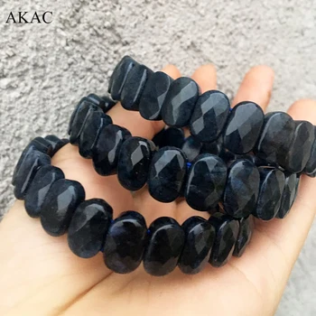Free shipping AKAC approx 8*14mm natural dumortierite faceted bangle for women men bracelet
Free shipping AKAC approx 8*14mm natural dumortierite faceted bangle for women men bracelet