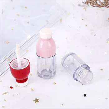5Pcs Pink/Red Color Beverage Bottle Shaped Empty Lip Gloss Tube Containers Clear Mini Lip Balm Bottles With Rubber Inserts
5Pcs Pink/Red Color Beverage Bottle Shaped Empty Lip Gloss Tube Containers Clear Mini Lip Balm Bottles With Rubber Inserts