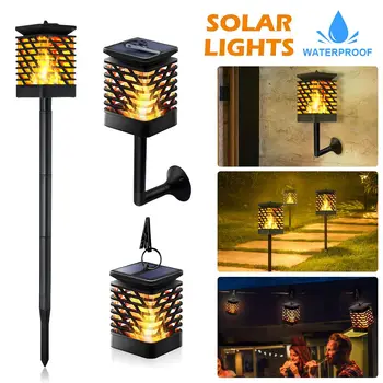 LED Solar Flame Lamp IP55 Waterproof Outdoor Hanging Lantern Garden Path Lighting Solar Flame Landscape Light
LED Solar Flame Lamp IP55 Waterproof Outdoor Hanging Lantern Garden Path Lighting Solar Flame Landscape Light