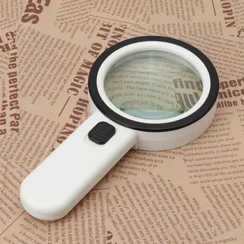 30X LED Magnifying Glass Handheld Lighted Magnifier Double Glass Lens Jewelry Magnifier
30X LED Magnifying Glass Handheld Lighted Magnifier Double Glass Lens Jewelry Magnifier