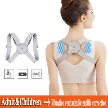 USB rechargeable smart sensor Spine Posture Corrector Protection Back Shoulder Posture Correction Band Humpback Back Pain Reli
USB rechargeable smart sensor Spine Posture Corrector Protection Back Shoulder Posture Correction Band Humpback Back Pain Reli