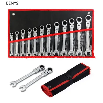 BENYS Practical Key Set Multi-function Tool Wrench Ratchet Wrench Tool Set Tool Set Wrench Universal Wrench Tool Car Repair Tool
BENYS Practical Key Set Multi-function Tool Wrench Ratchet Wrench Tool Set Tool Set Wrench Universal Wrench Tool Car Repair Tool